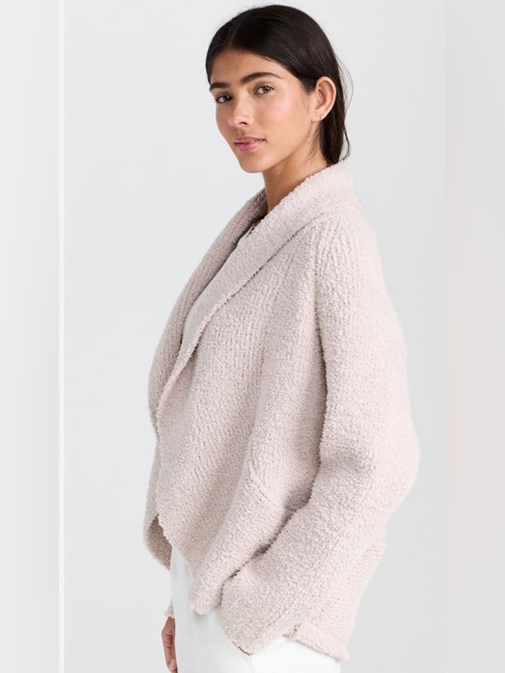 NEW WITH TAGS BAREFOOT DREAMS COZYTWIST COCOON CARDIGAN-MEDIUM